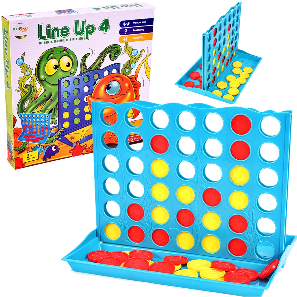 Malplay lauamäng Neli nuppu ritta