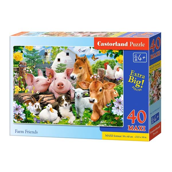 Pusle Maxi 40-osaline "Farmisõbrad"