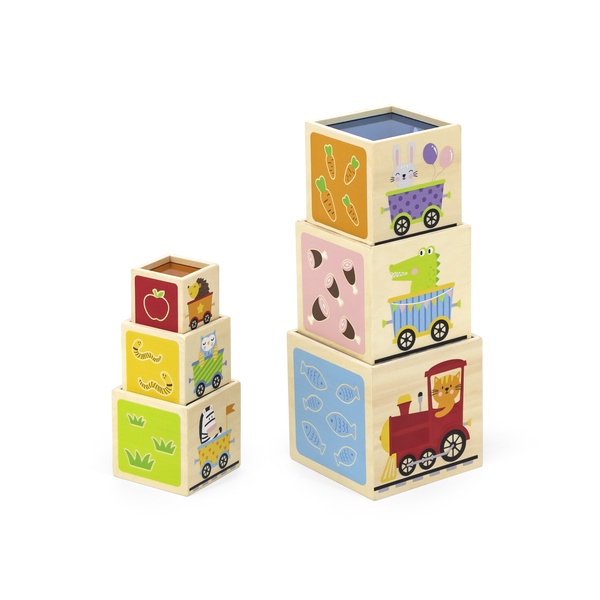 Viga toys puidust ladumistorn image 2