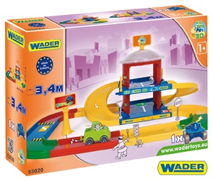 Kid Cars 3D kahekorruseline garaaž