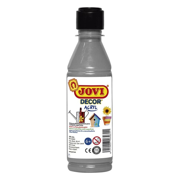 Akrüülvärv JOVIDECOR 250 ml hõbe