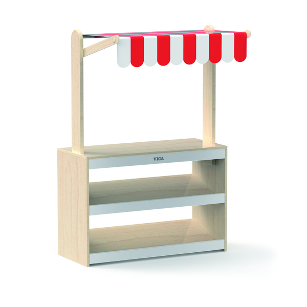 Viga Toys poemäng: Puuviljalett