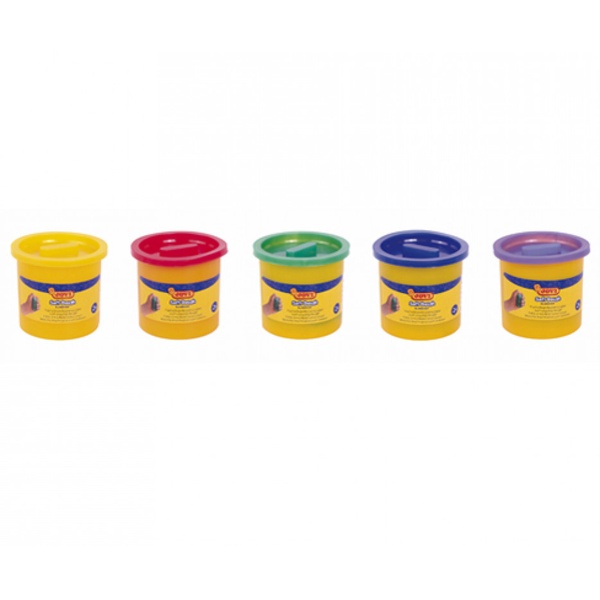 Pehme plastiliin JOVI Blandiver 5 värvi*110 g                          image 2