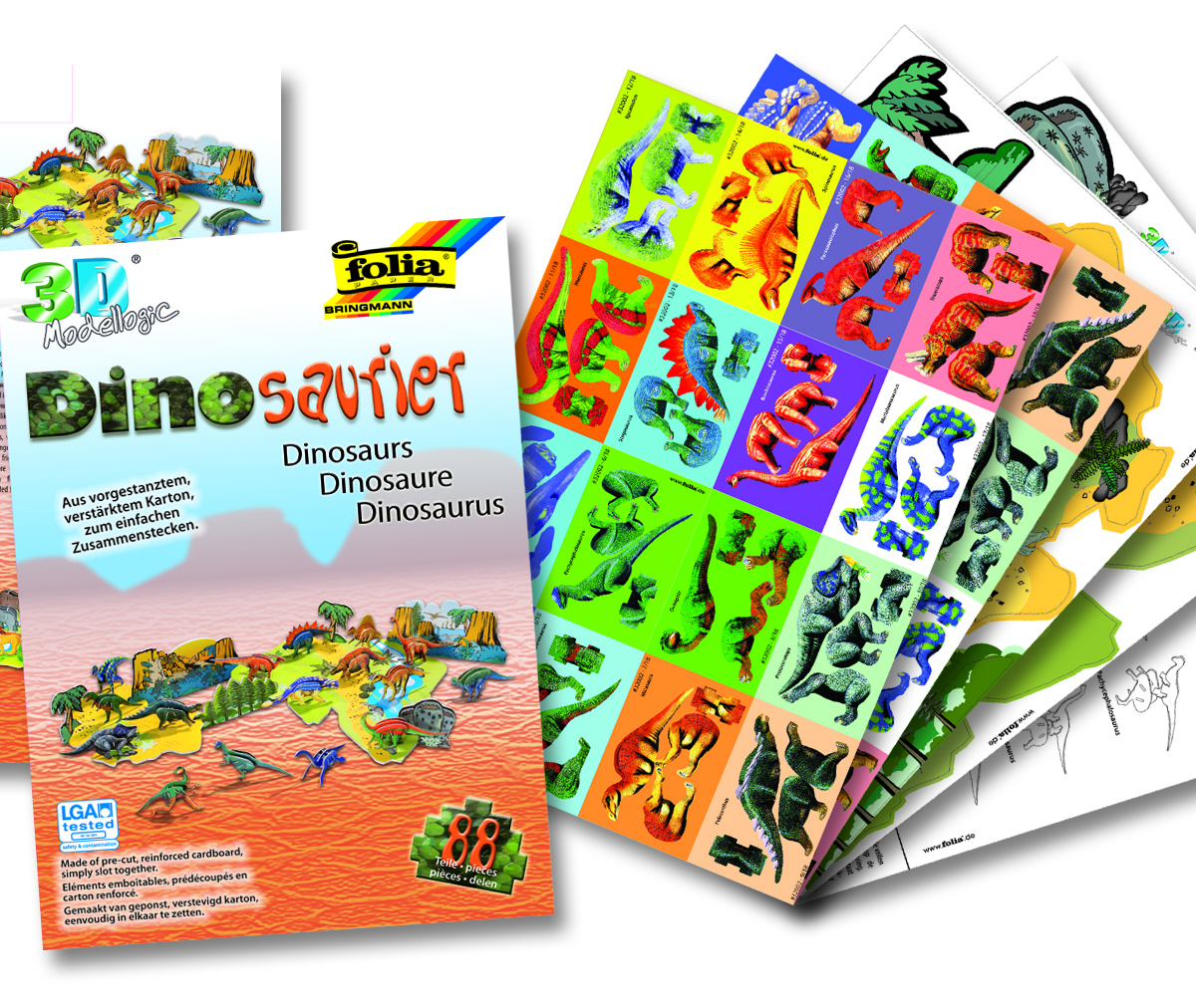 3D pusle Dinosaurus