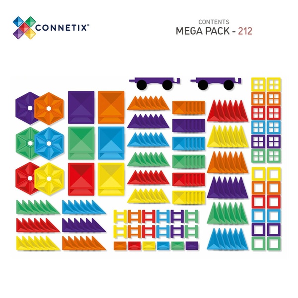 Magnetklotsid  Connetix 212 tk Mega Pack image 2