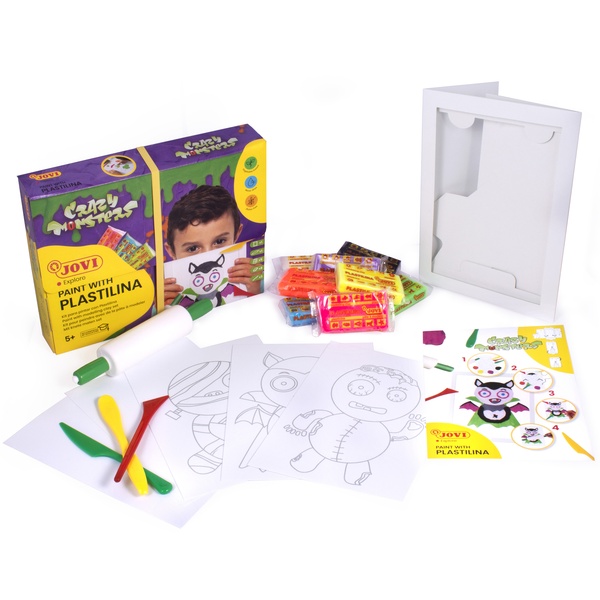 Plastiliiniga maalimise komplekt "Crazy Monsters" image 2