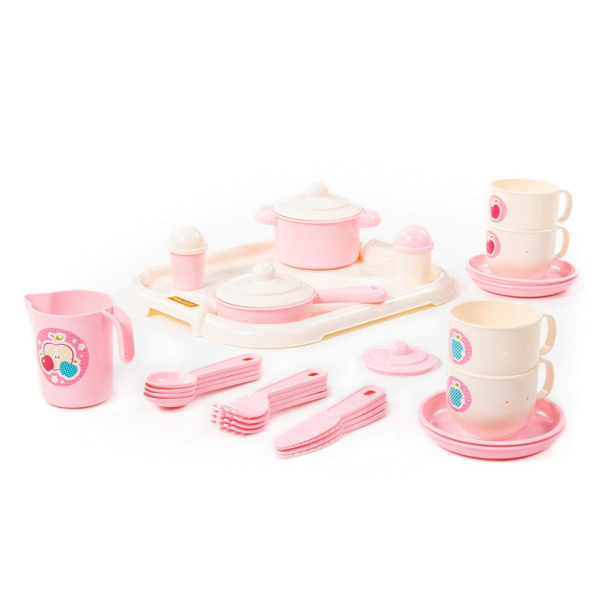 Nõude kompl. Cookware 4-le kandikul võrgus