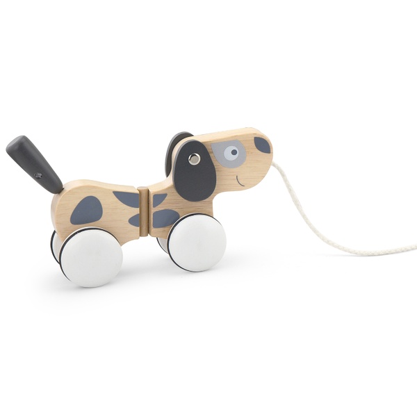Viga Toys puidust järelveetav koer image 2