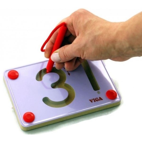 Viga toys komplekt numbrite kirjutamise õppimiseks image 3