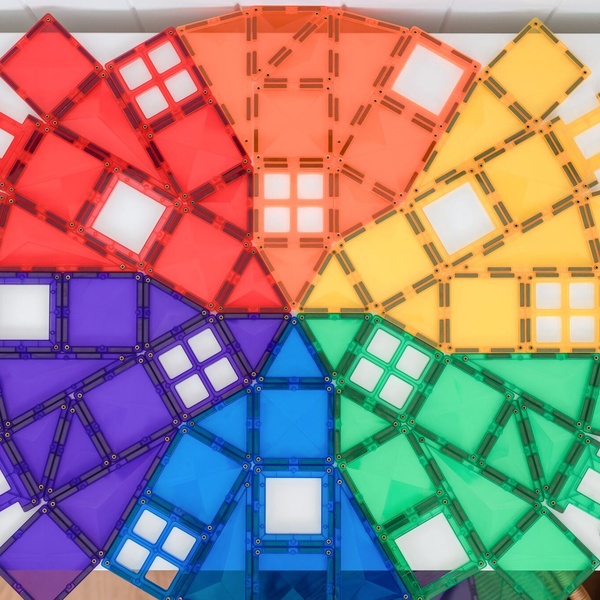 Magnetklotsid  Connetix Rainbow Creative Pack 102tk image 3