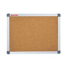 Korktahvel MEMOBOARD 120 x 90 cm, alumiiniumraamiga