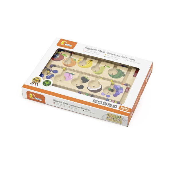 Viga Toys puidust magnetiline labürint image 3