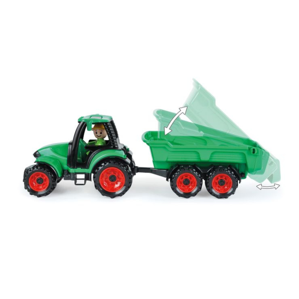 Traktor haagisega Truckies figuuriga 26,5 cm image 2