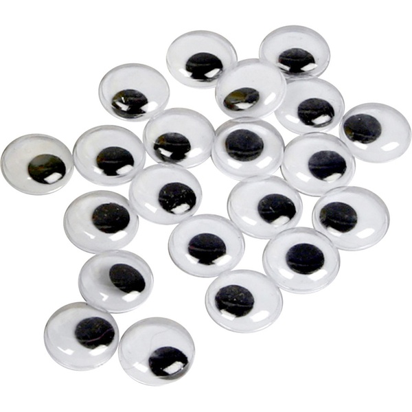 Liikuvad silmad Ø 16 mm 100 tk/pk