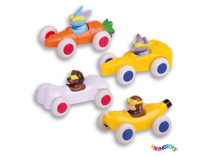 Auto loomaga 14 cm Viking Toys