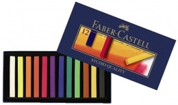 Pastellkriidid Faber-Castell Gofa 12-värvi