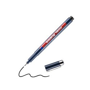 Edding 142M veekindel kilemarker must 1mm