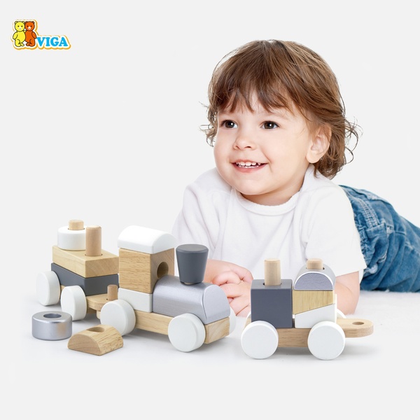 Viga Toys puidust rong   image 5