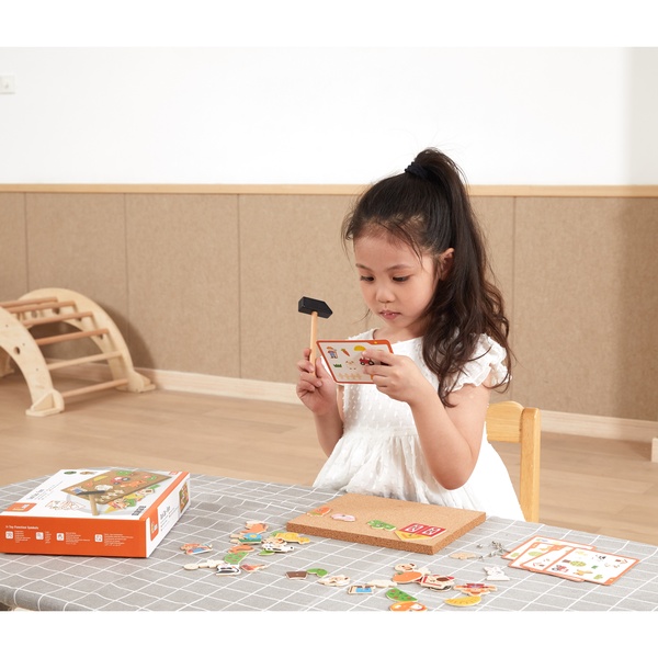 Viga Toys haamrimäng Talu image 4
