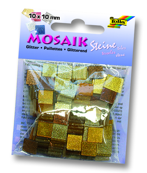Mosaiik-kivid kollased toonid 190tk/pk, 10x10mm