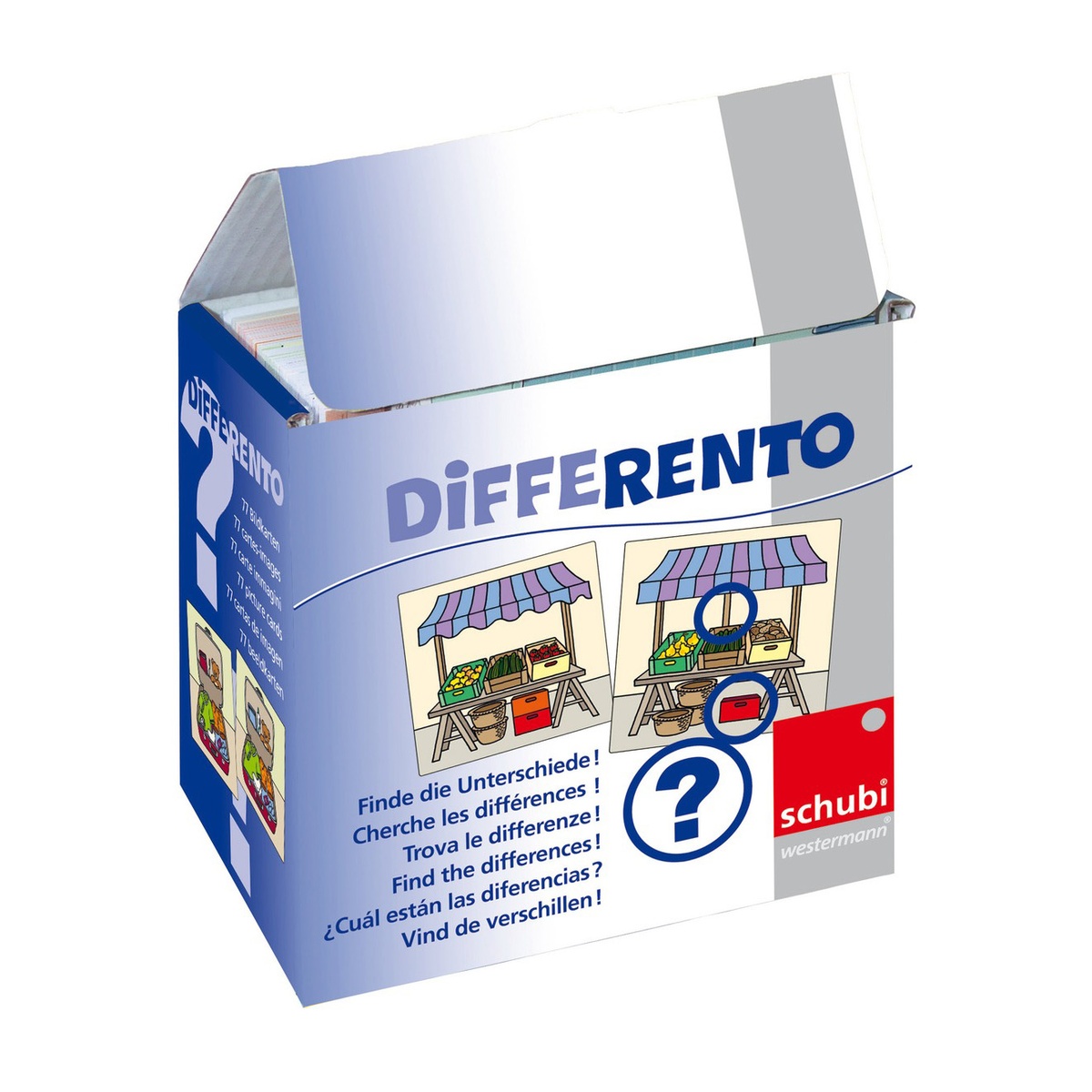 SCHUBI jutukaardid: "DIFFERENTO" Leidke erinevused!