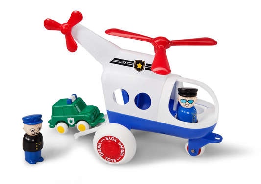 Politseikopter figuuridega Viking Jumbo karbis