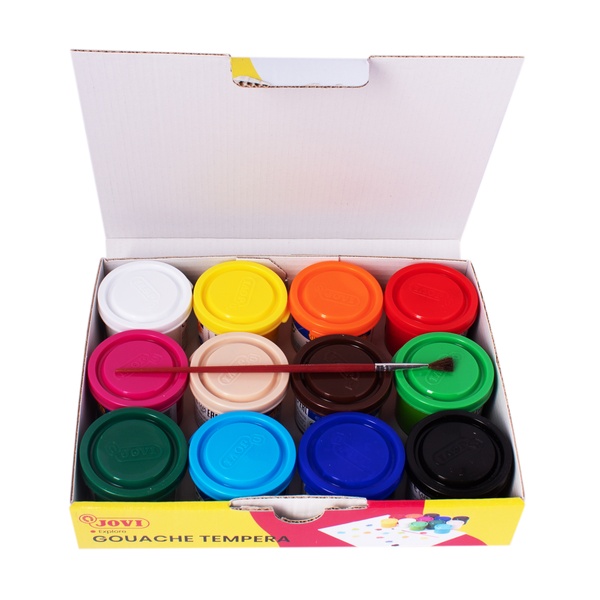 Guaššvärvide komplekt JOVI 12 * 35 ml image 2