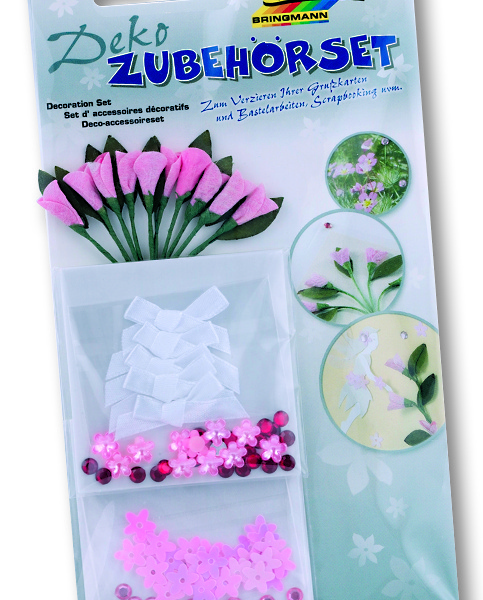 Dekoreerimiselemendid Roosad tulbid image 1