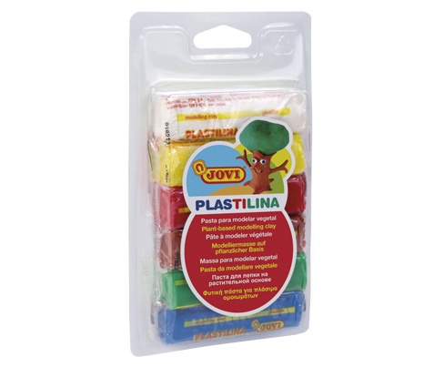 Plastiliini komplekt JOVI, 6 tk 25g