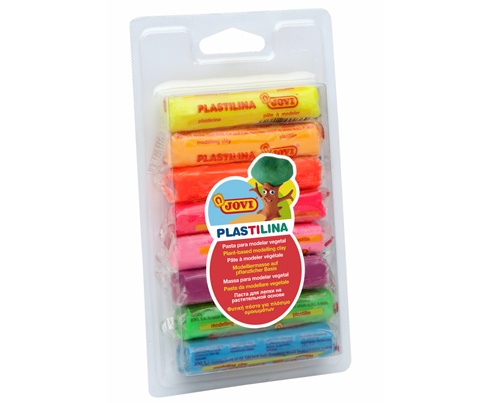 Plastiliini komplekt JOVI, 8 tk 15g, neoon