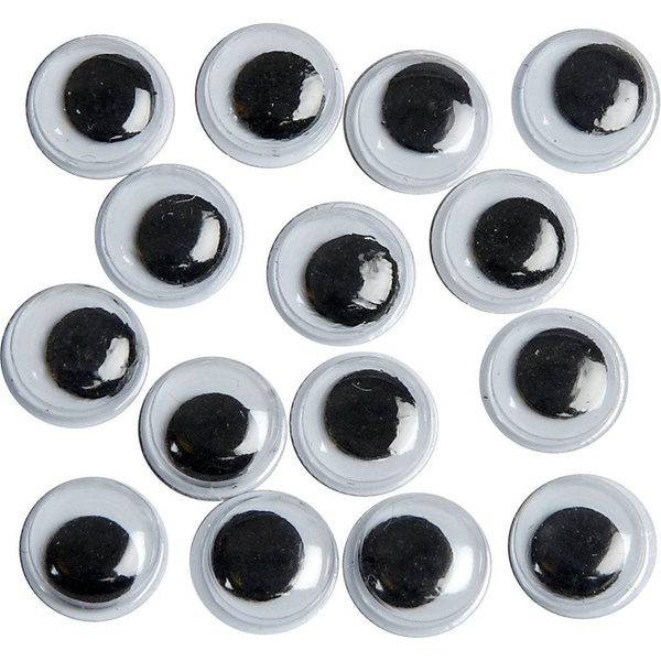 Liikuvad silmad Ø 8 mm 100 tk/pk