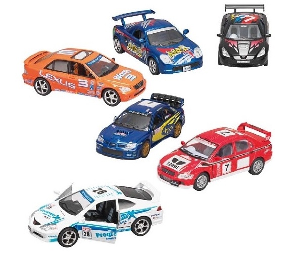 Ralliauto 1:36