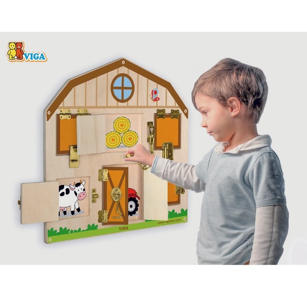 Viga Toys tegevustahvel AVA ja SULGE image 3