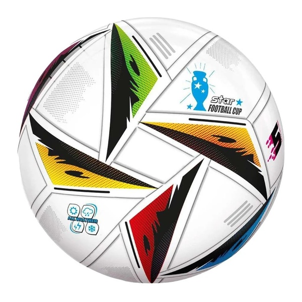 Jalgpall kummist 230mm UEFA Football Cup 2024