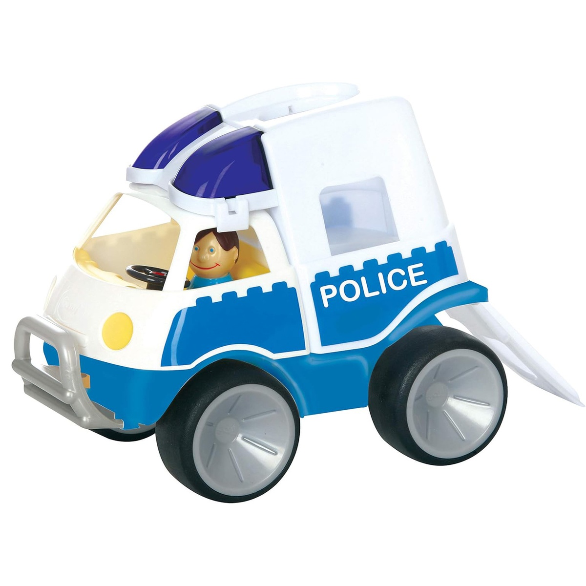 Suur politseiauto karbis