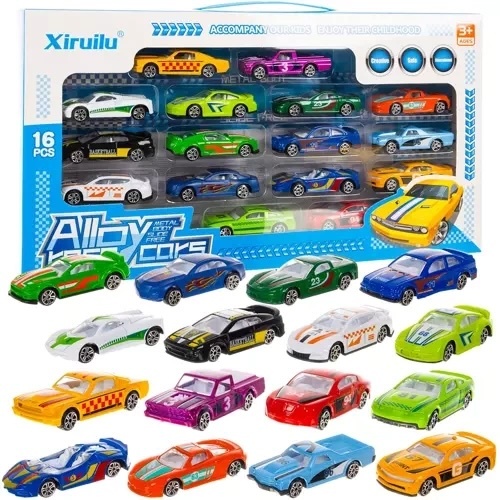 Mudelautod 1:64, 16 tk/kompl