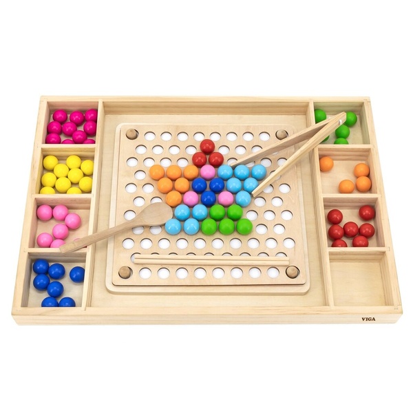 Viga Toys puidust mosaiikmäng image 1