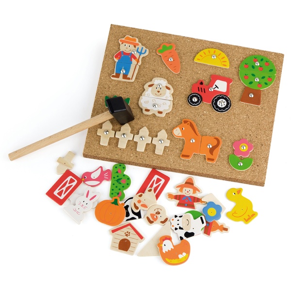 Viga Toys haamrimäng Talu