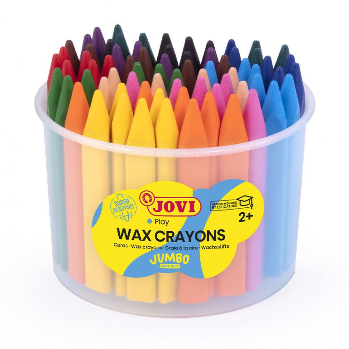 Vahakriidid JOVI TRIWAX 72 tk topsis