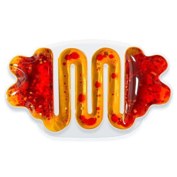 Sensoorne vedelikuga täidetud mänguasi punane image 1