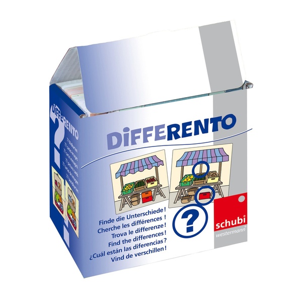 SCHUBI jutukaardid: "DIFFERENTO" Leidke erinevused!