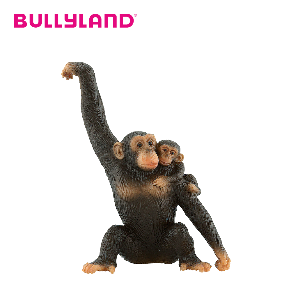 Loomafiguur Bullyland Šimpans beebiga