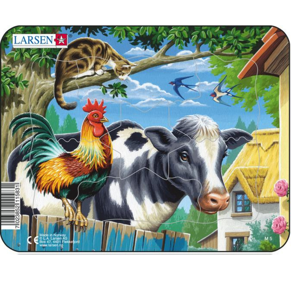 Larsen pusle Farmiloomad - lehm