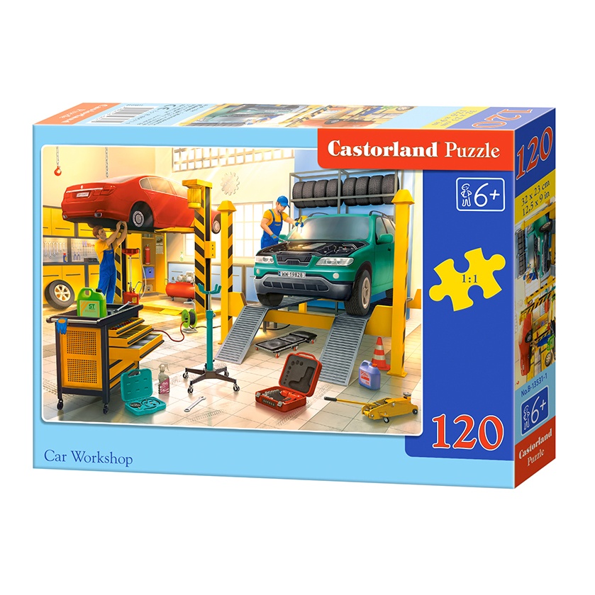 Pusle 120-osaline “Autoremondi töökoda“