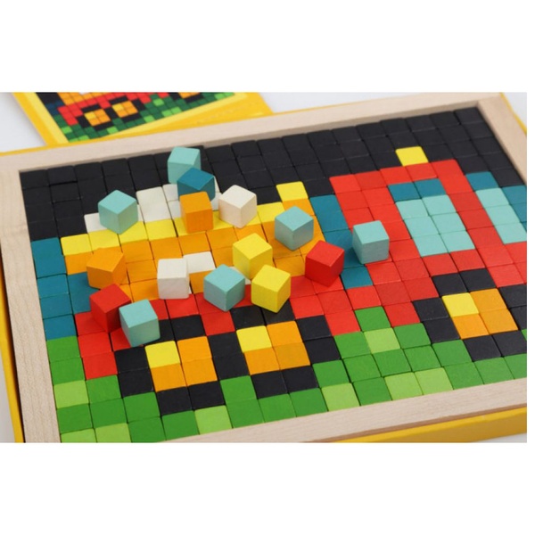 Puidust mosaiik "PIKSELAUTOD" image 3