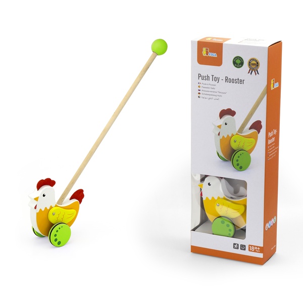Viga Toys lükatav kukk image 1