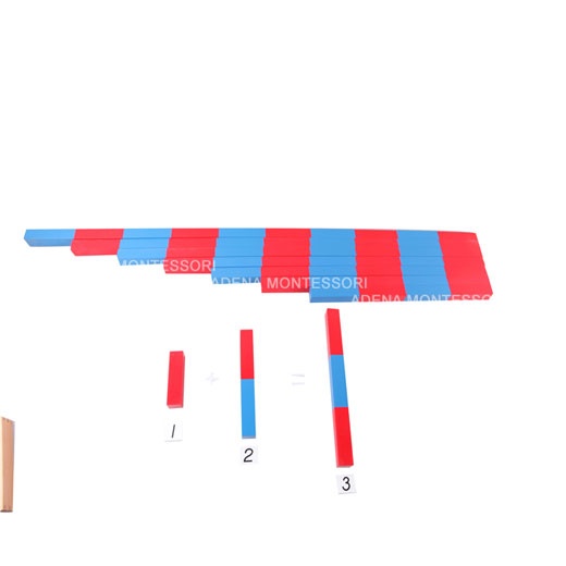 Montessori arvude õppimise pulgad 1–10 image 8