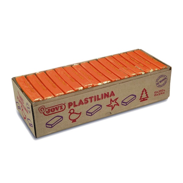 Plastiliin JOVI 350g oranž