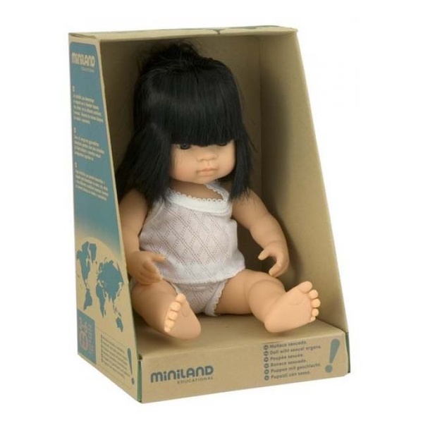 Aasia tüdruknukk 38 cm  image 2