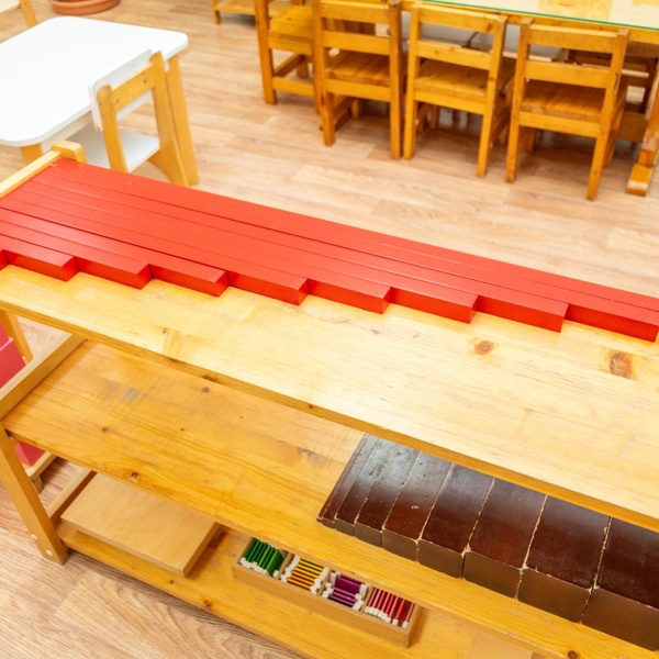 Montessori pikad punased pulgad image 7